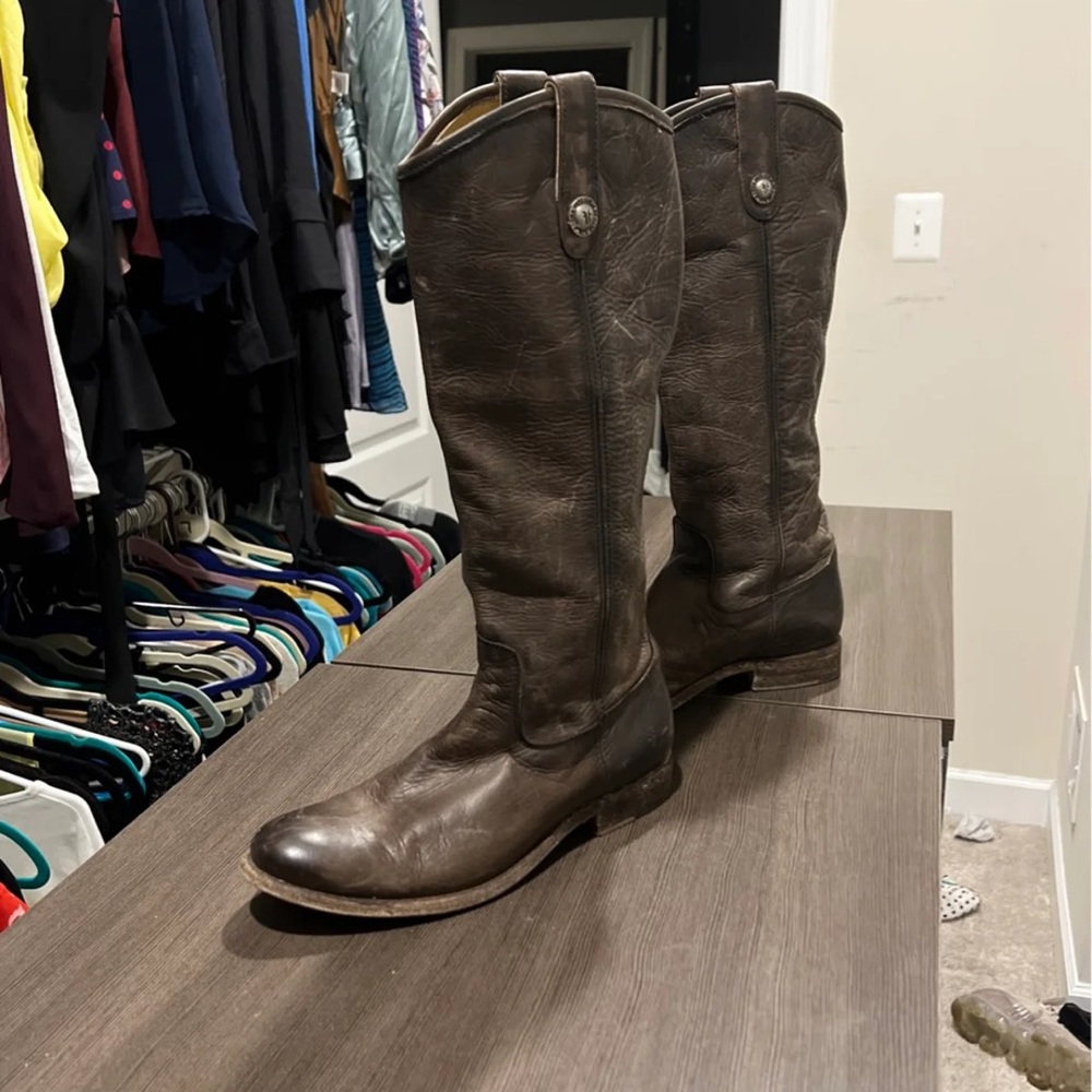 Frye Melissa one button boots